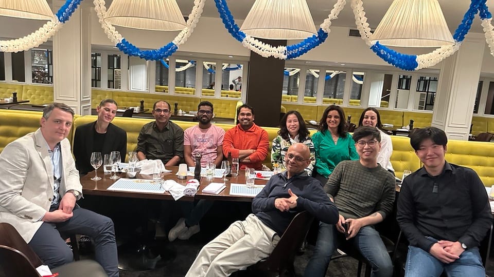 Our team collaborating