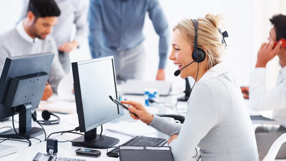 Customer service team